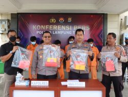 Dalam Waktu 1 Minggu Polres Lampung Timur Berhasil Ungkap 3 Kasus Curas, 1 Kasus Curanmor dan 1 Kasus Pemerasan