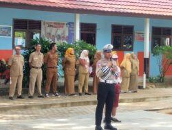 Jadi Pembina Upacara di Sekolah, Ini Pesan Yang Disampaikan Iptu Glend