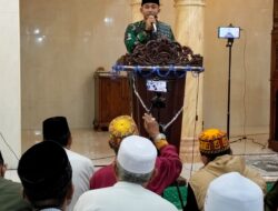 Safari Sholat Subuh Berjamaah, Dandim 0103/Aut Pererat Talisilatutahmi dengan Masyarakat.