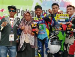 Dua Atlet Kabupaten Poso Raih Mendali Pertama Cabang Olah Raga Balap Motor