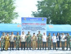 Danrem 061/SK Brigjen TNI Rudy Saladin, MA Dampingi Aster Kasad Berikan Bantuan Korban Bencana Gempa Bumi di Cianjur