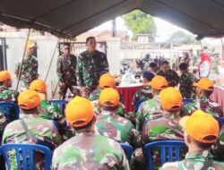 Danrem 061/Sk Brigjen TNI Rudy Saladin, MA Turun Langsung ke Lokasi Terdampak Bencana di Cianjur