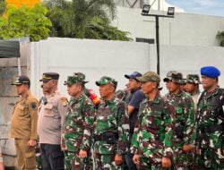 Waka Polsek Somba Opu bersama TRIPIKA Hadiri pelepasan anggota Ton ranting yang berjalan kaki.