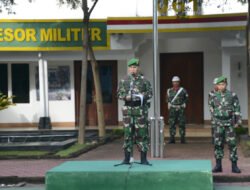 Peringati Tanggal 17 Setiap Bulan Korem 061/Suryakencana Laksanakan Upacara Bendera.