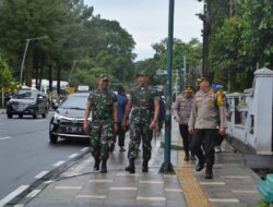 Danrem 061/SK Laksanakan Pengamanan Kunjungan Presiden Joko Widodo ke Gereja Zeboath dan Katedral Kota Bogor