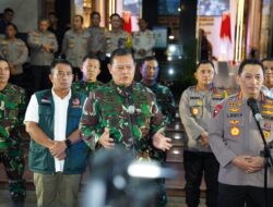 Panglima TNI Pantau Situasi Kamtibmas Malam Pergantian Tahun 2023