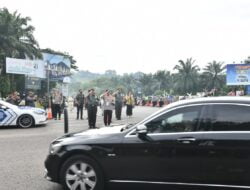 Danrem 061/SK Dampingi Pangdam III/Siliwangi Pimpin Pengamanan VVIP Kunjungan Kerja Presiden Republik Indonesia di SICC (Sentul International Convention Center)