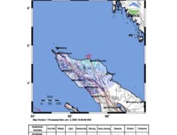 Lhokseumawe Diguncang Gempa Dengan Kekuatan 4,9 Magnitudo