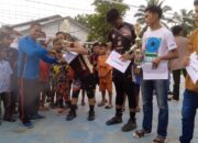 Junjunjung sportifitas dalam bertanding bola Volly antar desa kepala desa berupaya Prestasi Yes, narkoba No . 