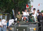 Danrem 061/Sk Ikuti Kirab Merah Putih Peringatan Maulid Nabi Muhammad SAW