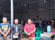 Personil Polsek Kalijati Laksanakan pengaman nan Ibadah Jemaat di Gereja HKBP di Wilkum Polsek Kalijati