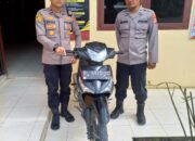 Supra X 125 Tiga Hari Terparkir Tanpa Pemilik Diamankan Polsek Rantau Selamat