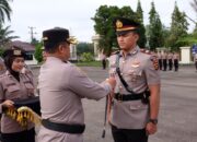 Mutasi Jabatan di Polres Tebo: Kapolres Pimpin Upacara Serah Terima Jabatan