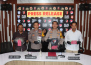 Polres Garut Gelar Press Release Temu Mayat Sungai Cikamiri