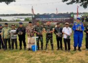 Kasat Pol Airud Polres Lhokseumawe Hadiri Penanaman Pohon Dalam Rangka Hari Juang TNI AD Ke-78