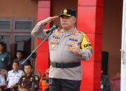 Polres Kutai Barat Melaksanakan Apel Gelar Pasukan Dalam Rangka Operasi Lilin Mahakam 2024