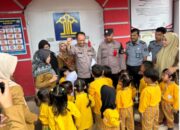 Rutan Sigli Beri Edukasi Pada Anak-Anak Paud Ruhul Islam Didampingi Polres Pidie