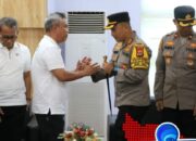 Baru Menjabat, Kapolres Luwu Timur Silaturahmi dengan Bupati Budiman