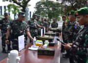 Danmentar Brigjen TNI Dwi Sasongko Terima Laporan Kesiapan Latihan Praktik Jabatan (OJT) Taruna Akmil TP 2023/2024