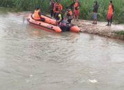 Polsek Tulang Bawang Tengah dan Tim Gabungan Lakukan Pencarian Korban Diduga Tenggelam di Sungai