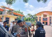 Polres Garut Penyuluhan Dan Penindakan Knalpot Brong Di SMKN 2 Garut