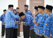 Perkuat Mutu Pendidikan. Rektor IAIN Lhokseumawe Lantik 31 Pegawai PPPK