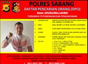 Seorang Oknum Wartawan di Sabang Ditetapkan sebagai DPO