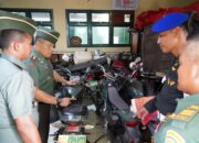 Danrem Lilawangsa Sidak Markas TNI di Lhokseumawe.